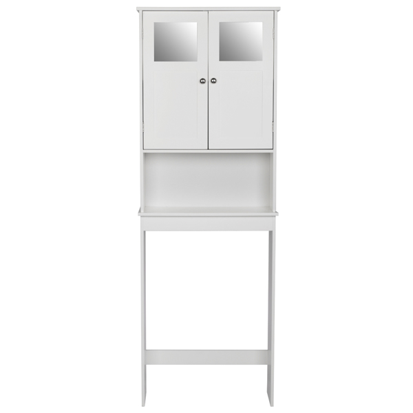 FCH Double Doors Bathroom Cabinet White