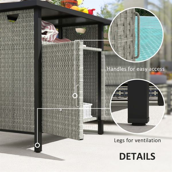 Rattan Storage Cabinet/Storage Cabinets/Lockers