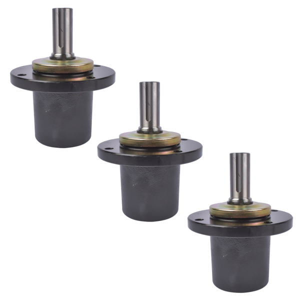 3 Pack Mower Spindle for Wright Stander Sentar Sport Rapid Height 48" 52" 61"