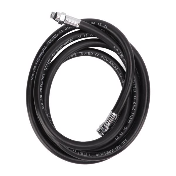 Scuba Diving Low Pressure LP Hose Rubber Gas Tube for First and Second Stage Regulator210cm/82.7in