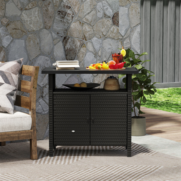 Rattan Storage Cabinet/Storage Cabinets/Lockers