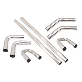 2.25\\'\\' Industrial Pipe Bending Exhaust Pipe Pipe Kit Straight Pipe&45-90-180° 4*2 //8 Pieces MT017112(Ban sale on Temu & Amazon)(No support for unconditional return)