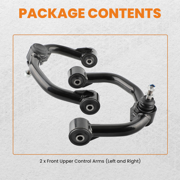 2x Front Upper Control Arms 0"-2" Lift for 2004-2022 Ford F-150 F150 2WD 4WD