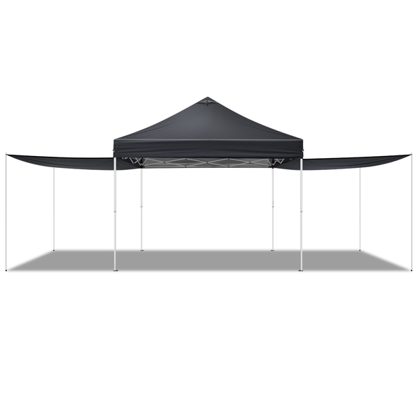 10x10FT pop up Canopy Tent with 2 sidewalls, Outdoor Canopy Tent for Parties