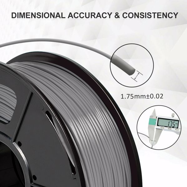 3D Printer Filament PLA+ 1.75mm 1KG/Roll High Temperature Spool Printing Colours