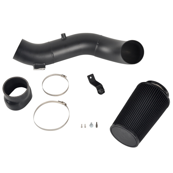 进气套件 17-19 Fit For Ford 6.7L aluminum tube crepe paint Black air filter intake kit MT020037（禁售亚马逊 & TEMU）(不支持无理由退货)-1