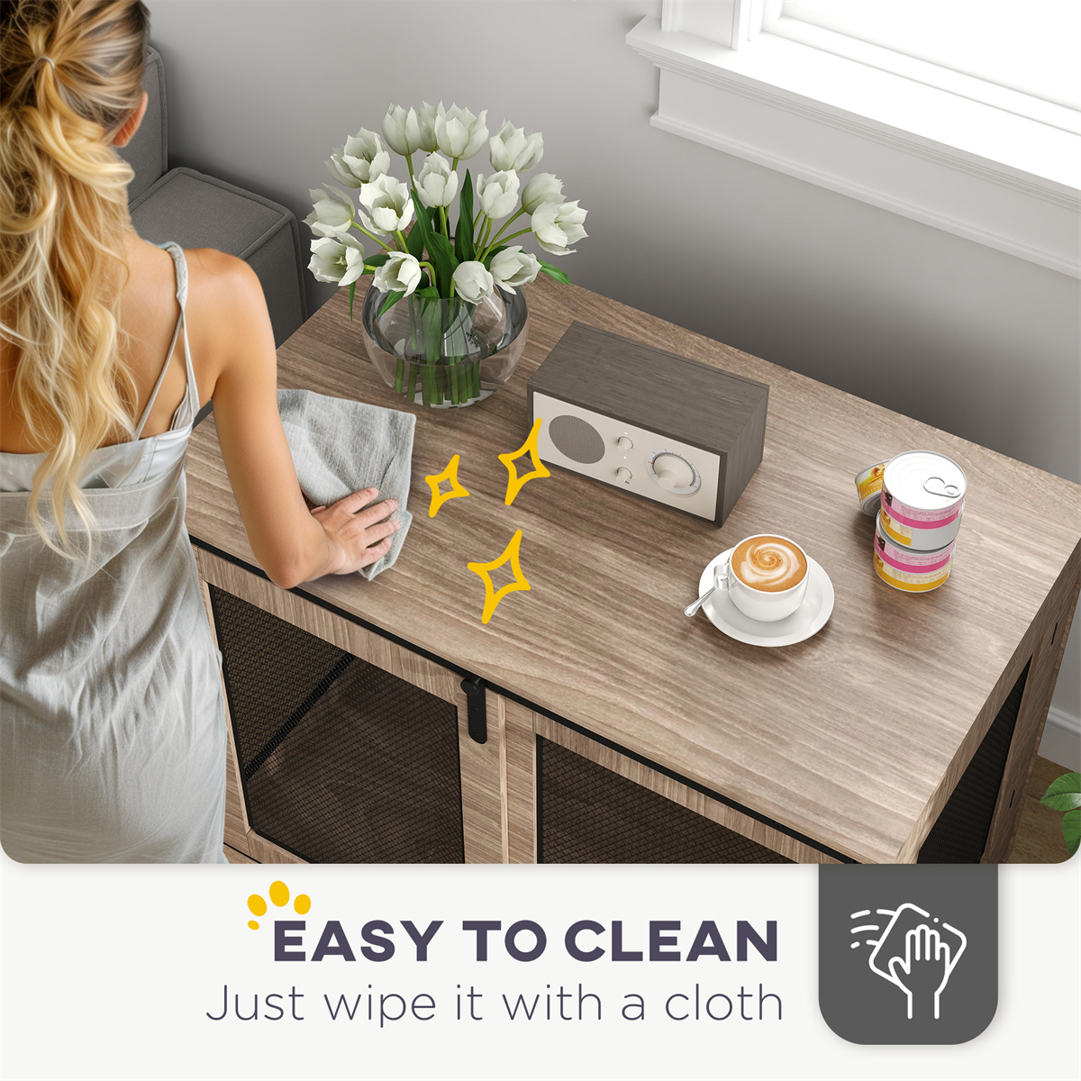 Blue Pinafore Denim Dress