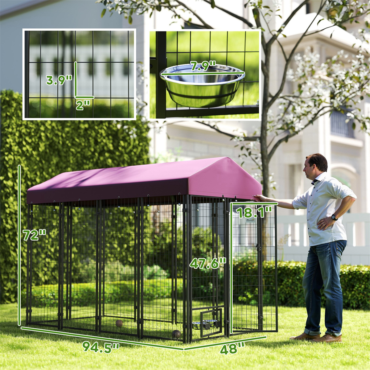 Blue Pinafore Denim Dress