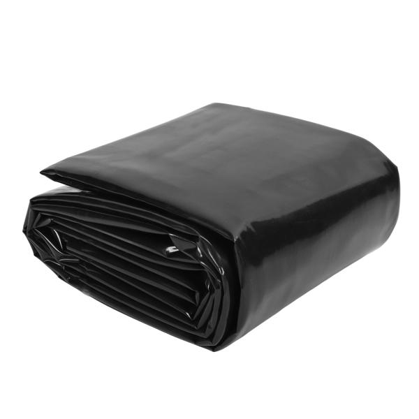 Pond Liner HDPE Prevent Leakage Easy Cutting for Outdoor Aquaculture Water Garden 0.5mm Thickness 4x6.1meter