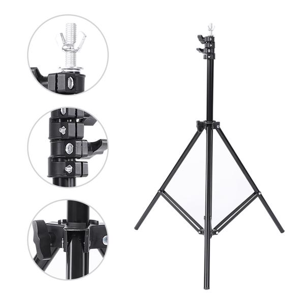 2*2m Photography Chromakey Backdrop Studio Stand Background Clamp Kit