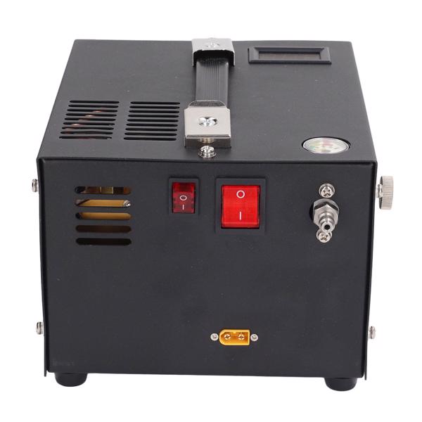 Air Compressor Portable 4500Psi 30mpa 12V High Pressure Pump Oil Water Free for Gun Paintball Tank