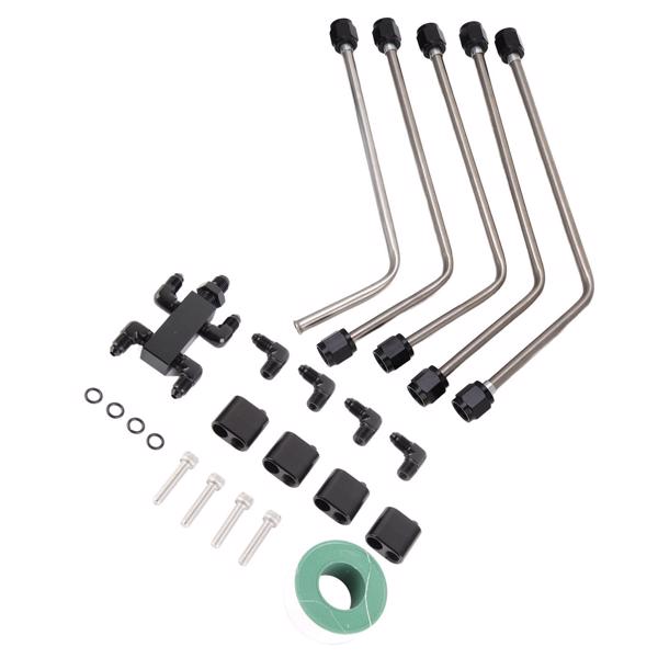 Complete Coolant Crossover Steam Vent Kit Stainless Steel for LS1 LS2 LS3 LS6 LS7 LSX Engines