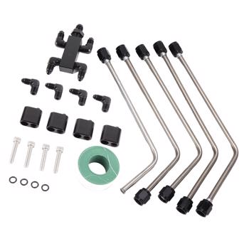 Complete Coolant Crossover Steam Vent Kit Stainless Steel for LS1 LS2 LS3 LS6 LS7 LSX Engines