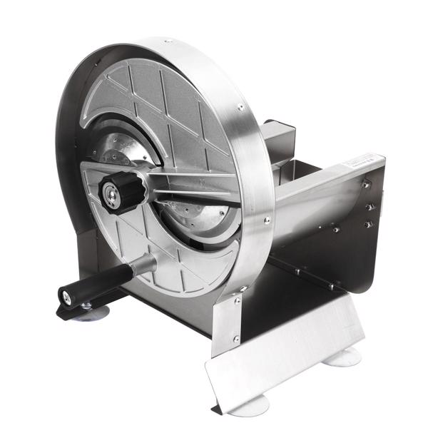 Adjustable Thickness Commercial Slicing Machine for Vegetables and Fruits - Professional Cutter for Kitchen and Restaurant Use