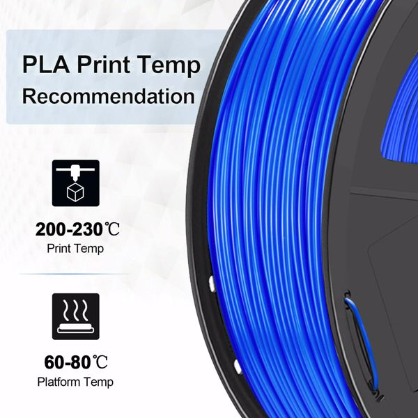 3D Printer Filament PLA+ 1.75mm 1KG/Roll High Temperature Spool Printing Colours