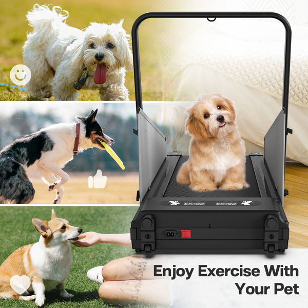 Dog Treadmill Small Dogs - Dog Treadmill for Medium Dogs - Dog Pacer Treadmill for Healthy & Fit Pets - Dog Treadmill Run Walk