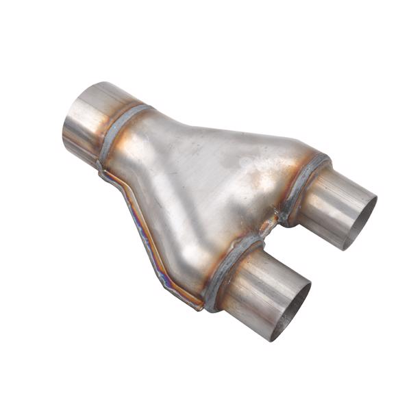 X/Y-Pipe Exhaust Adapter Connector 2''/2.25''/2.5''/2.75''/3'' Single/Dual MT015006 (Ban sale on Temu & Amazon)(No support for unconditional return)