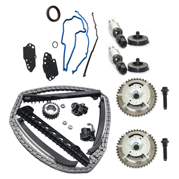 Timing Chain Kit & Cam Phaser & VVT Solenoids for Ford F-150 F-250 F-350 5.4L V8