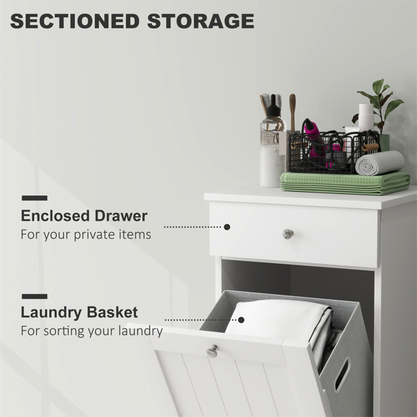  Laundry Hamper Cabinet/ Storage cabinet ( Amazon Shipping)（Prohibited by WalMart）