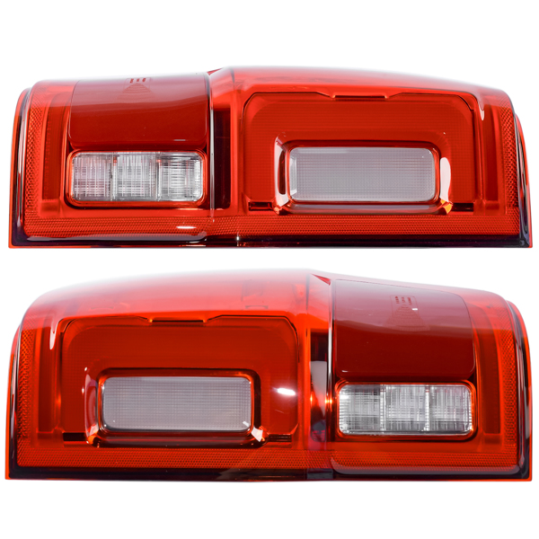 Pair Left & Right LED Tail Light Assembly w/ Blind Spot for Ford Ranger 2019-2023 KB3Z13405G KB3Z13404G