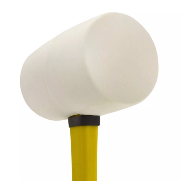 32oz LARGE White Rubber Mallet/Hammer MARK FREE Handle UPVC/Window/Glazing/Panel