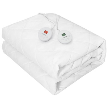 78 \\"x 80\\" heated mattress with dual controllers