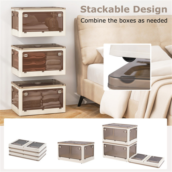 3-Pack Stackable Storage Bins 20 " x 14.5 " x 12 "