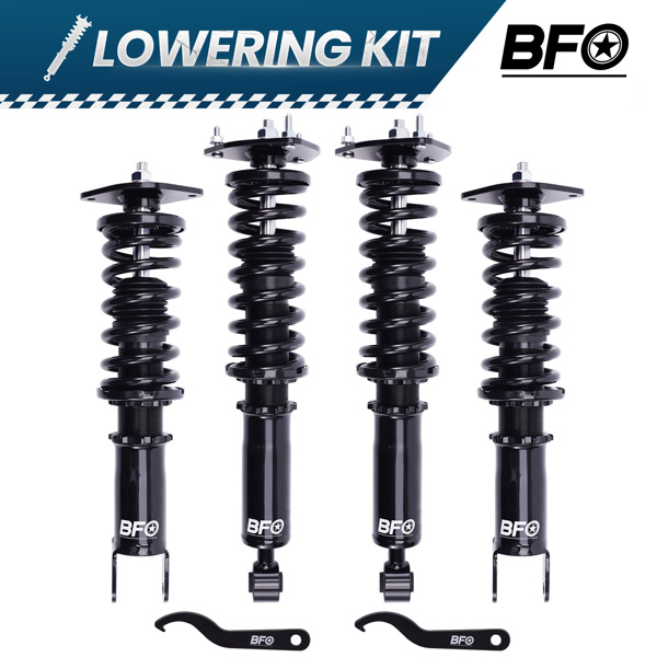 BFO Coilovers Shocks Springs Kit For INFINITI G37 Coupe / Sedan 08-13 RWD ONLY