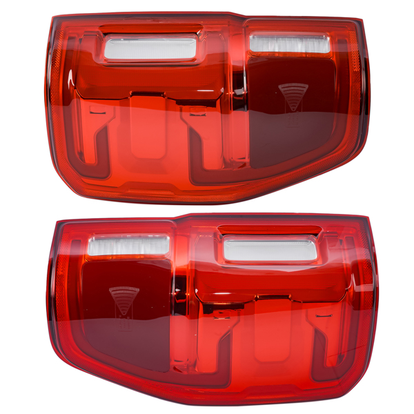 Pair Left & Right LED Tail Light Assembly w/ Blind Spot for Ford Ranger 2019-2023 KB3Z13405G KB3Z13404G