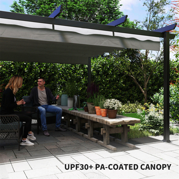 Retractable Pergola Canopy