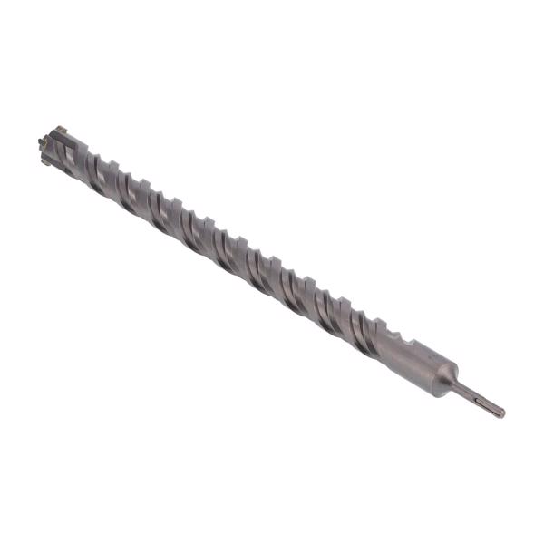 Hammer Drill Bit Cross Blade 2‑Helix Hand Tool for Concrete Natural Stone Masonry 40x600mm