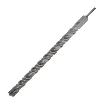 Hammer Drill Bit Cross Blade 2‑Helix Hand Tool for Concrete Natural Stone Masonry 40x600mm