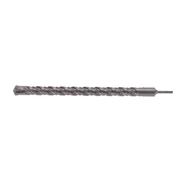 Hammer Drill Bit Cross Blade 2‑Helix Hand Tool for Concrete Natural Stone Masonry 40x600mm