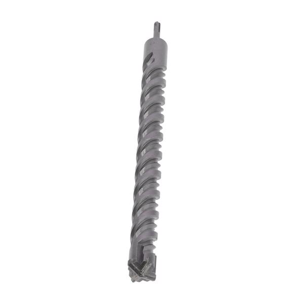 Hammer Drill Bit Cross Blade 2‑Helix Hand Tool for Concrete Natural Stone Masonry 40x600mm