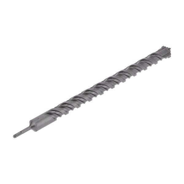 Hammer Drill Bit Cross Blade 2‑Helix Hand Tool for Concrete Natural Stone Masonry 40x600mm