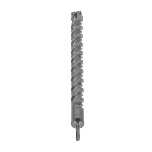 Hammer Drill Bit Cross Blade 2‑Helix Hand Tool for Concrete Natural Stone Masonry 40x600mm