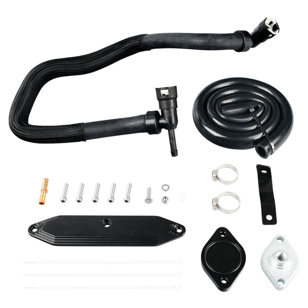 EGR Delete Kit with Radiating pipe 2011-2019 Ford Powerstroke 6.7L F250 F350 F450 F550 MT041002（Temu & Amazon prohibits sales）(No support for returns without reason)