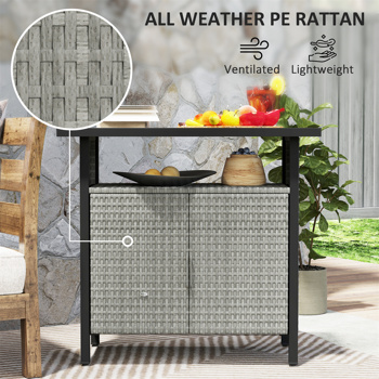 Rattan Storage Cabinet/Storage Cabinets/Lockers