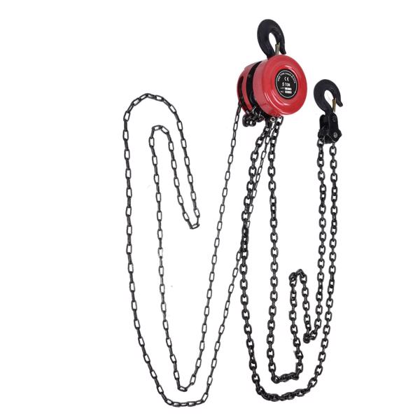 3M 5T Manual Hand Chain Hoist Ratchet Lever Block with Hook - Industrial Heavy Duty