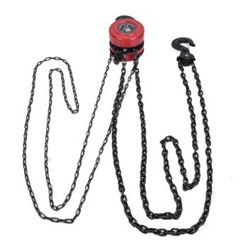 Manual Hand Lift Chain Block Hoist Ratchet Lever with Hook Industrial Hardware 3Meters 5Ton