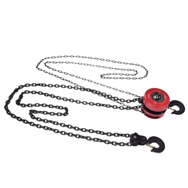 3M 5T Manual Hand Chain Hoist Ratchet Lever Block with Hook - Industrial Heavy Duty