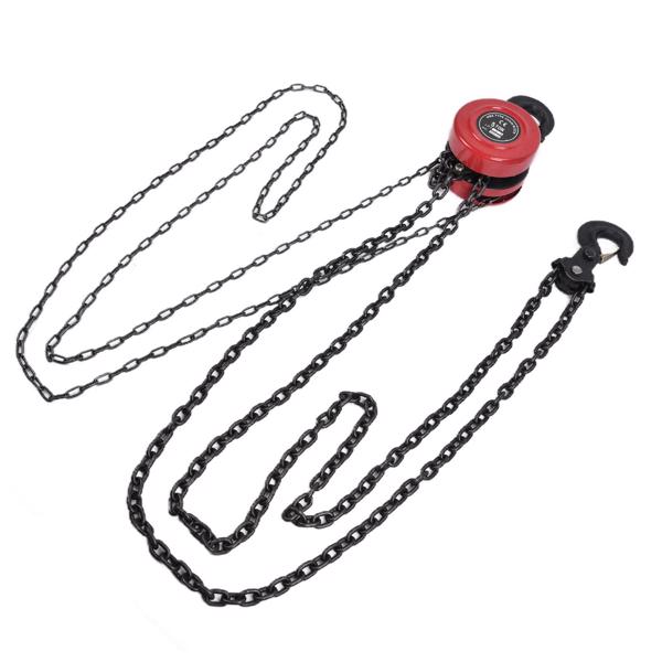 3M 5T Manual Hand Chain Hoist Ratchet Lever Block with Hook - Industrial Heavy Duty