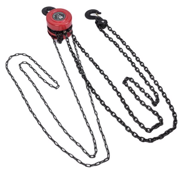 3M 5T Manual Hand Chain Hoist Ratchet Lever Block with Hook - Industrial Heavy Duty