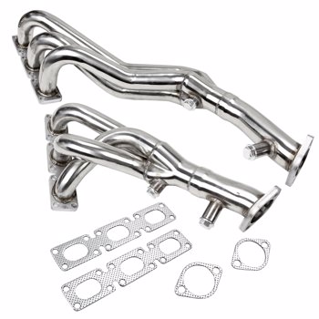 97-02 BMW M52 323i 328i 528i E46 E39 Z3 2.5L 2.8L 3.0L L6 Exhaust Header MT001072（Temu & Amazon prohibits sales）(No support for returns without reason)