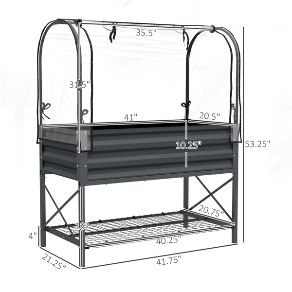 Garden Bed、 Galvanized Planter