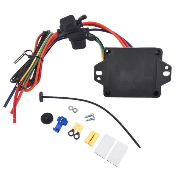 0444 Digital Radiator Fans Controller Swith Kit 12V and 24V PART #DC-0444