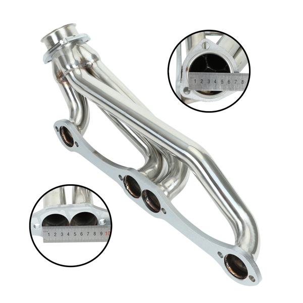 Exhaust Header for Chevy Small Block Blazer S10 S15 2WD 283, 302, 305, 307, 327, 350, 400 MT001051（Temu & Amazon prohibits sales）(No support for returns without reason)