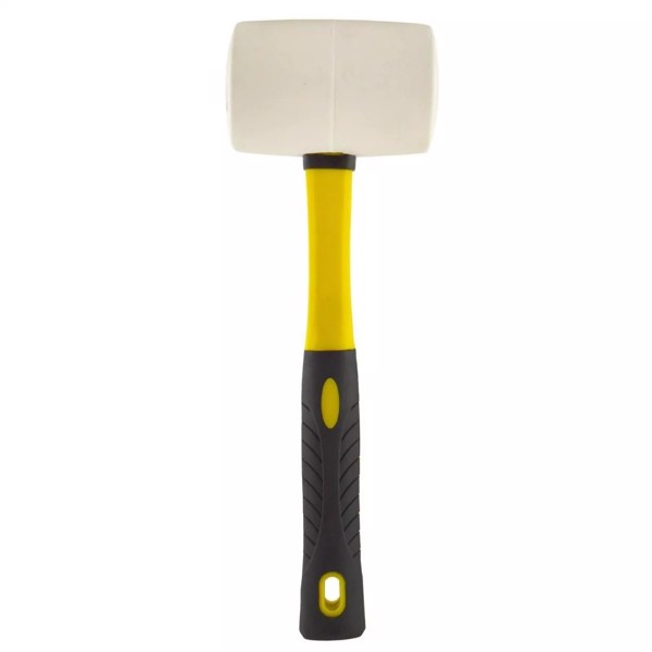 32oz LARGE White Rubber Mallet/Hammer MARK FREE Handle UPVC/Window/Glazing/Panel