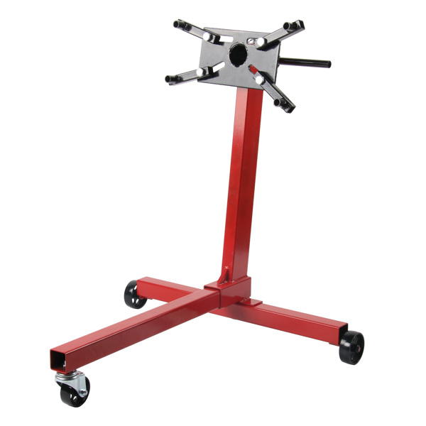 Engine Stand 750 LBS with red iron MT034015 (Ban the sale of Amazon)(No support for returns without reason)