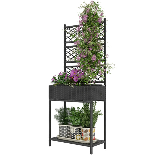 Rattan Plant Stand 